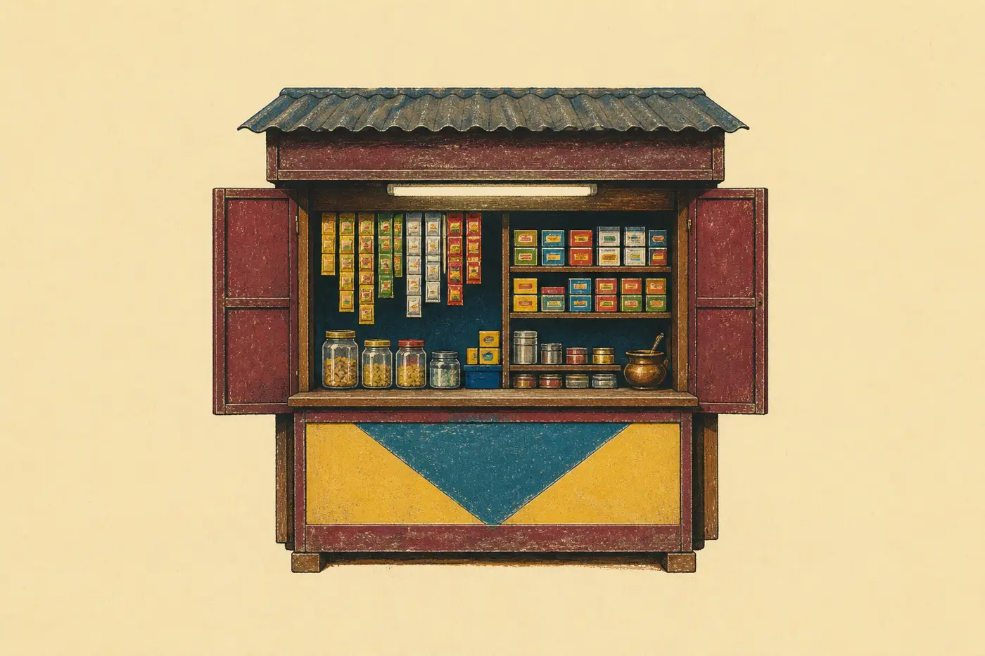 Neighbourhood pan shop