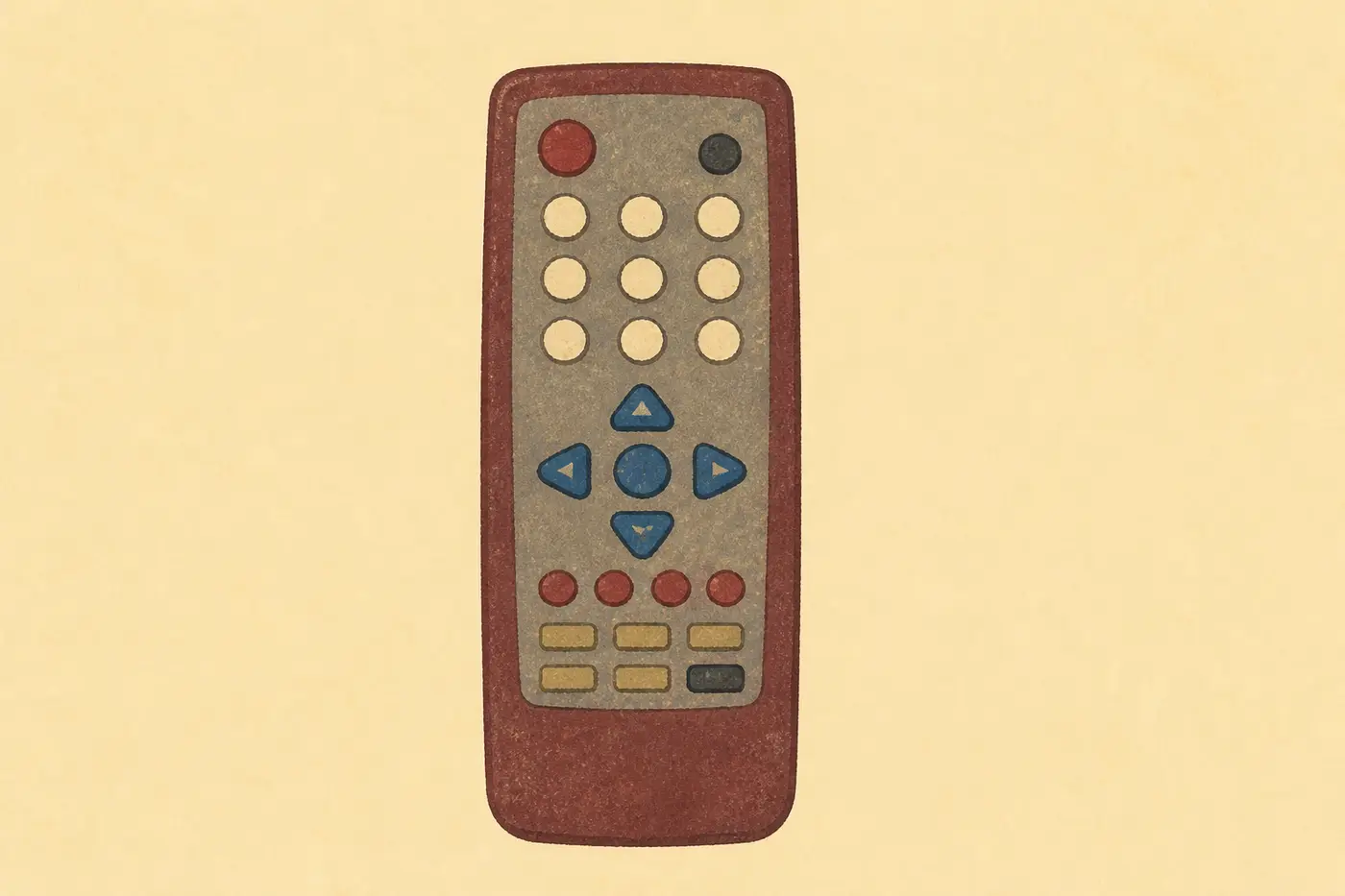Chunky TV remote